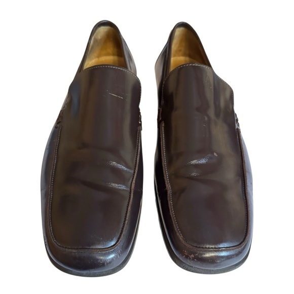 Coach Men’s Brown Leather Jerry Slip-On Loafers Made In Italy Size 11.5D main image 6